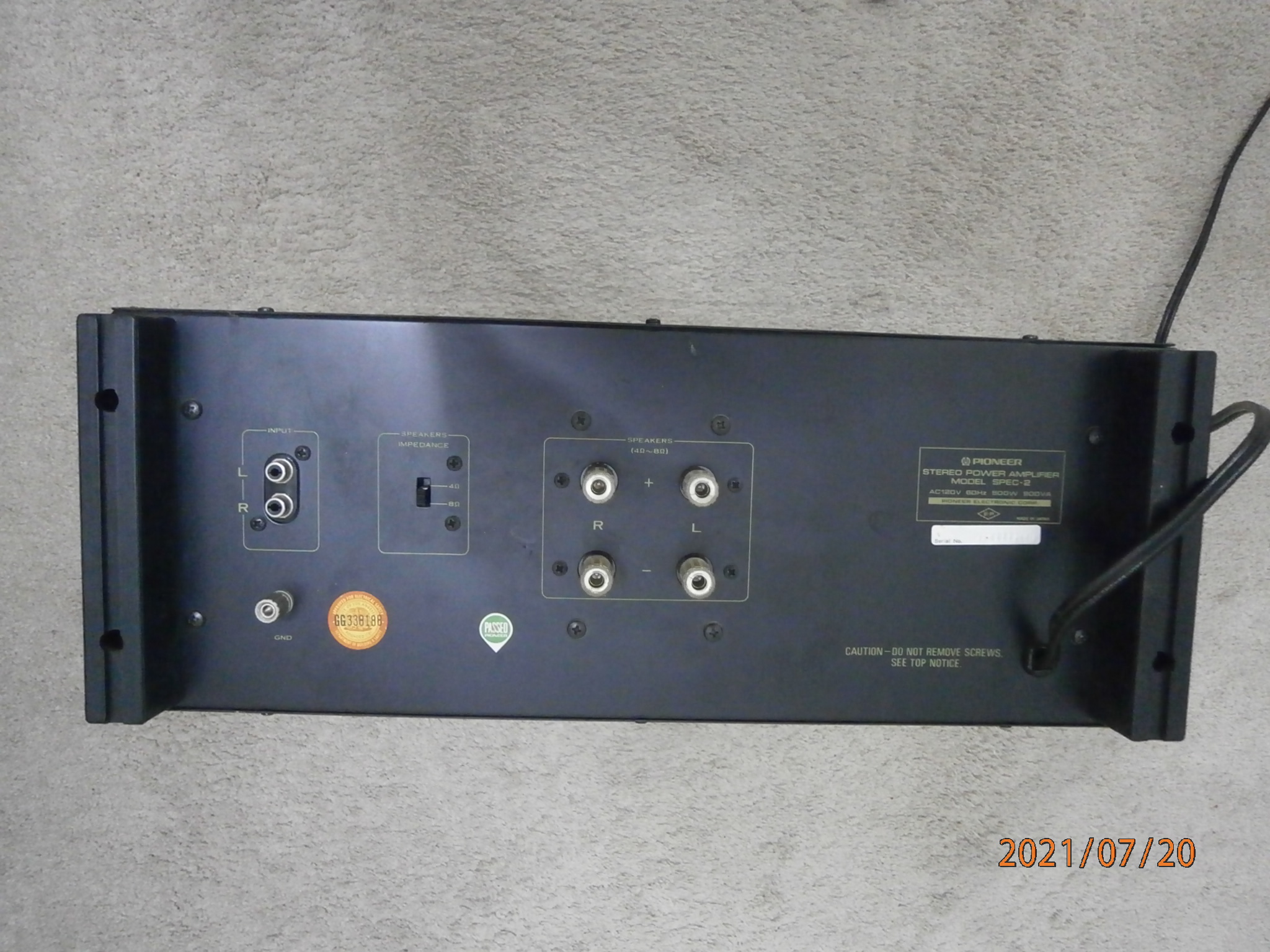 Spec-2 power amp